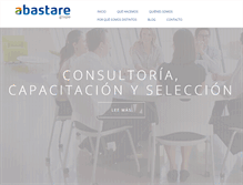 Tablet Screenshot of grupoabastare.com